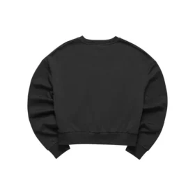 Smile Graphic Crew Sweater “Black Grey Purple”