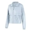 Solid Color UV Protection Sports Hooded Jacket “Blue Yellow Pink”