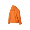 Solid Color Zipper 3-In-1 Jacket “Orange Teal”