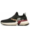 Split Running Shoes Black/White/Red
