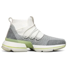 Split Running Shoes White/Grey/Green