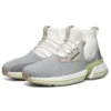Split Running Shoes White/Grey/Green