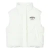 Sport Casual Loose Knit Vest “White Black Red”