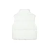 Sport Casual Loose Knit Vest “White Black Red”