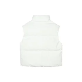Sport Casual Loose Knit Vest “White Black Red”