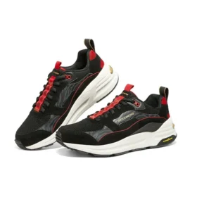 Sport Casual Shoes “Black Grey Red”
