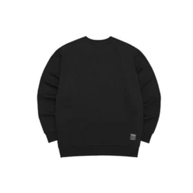 Sport Letter Crew Sweater “Black White”