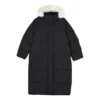 Sport Woven Long Down Jacket “Black”