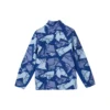 Sports Leisure Series Full Print Half-Zip Sweatshirt “Blue”