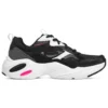 Stamina Airy Low-Running Shoes Black/White