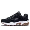 Stamina Sneakers Black/White/Brown