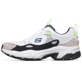 Stamina Sports Shoes White/Black/Green
