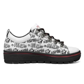Street Cleats 2 Sneakers Black/White