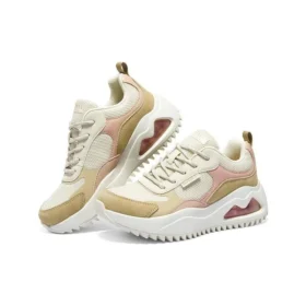 Street Uno Peaks Shoes “White Tan Pink”