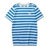 Stripe T-Shirt “Blue White”