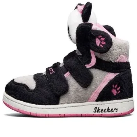 Sugarcanes Panda Shoes “Black Grey Pink”