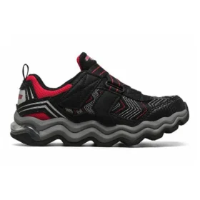 Turbowave Non-Slip Wear-resistant Low Tops Sports Shoe Black Red