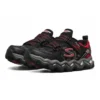 Turbowave Non-Slip Wear-resistant Low Tops Sports Shoe Black Red