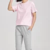 Unisex Knitting Printing Pink