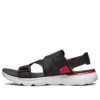Velcro Outdoor Breathable Beach Sports Black Red Sandals