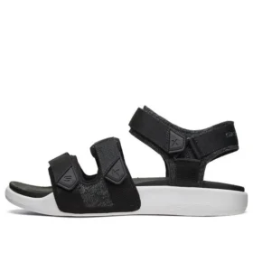Velcro Outdoor Sports Black White Sandals