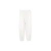 Warm Fleece-Lined Tapered Casual Pants “Black White Navy”