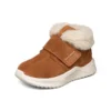 Winter Boots “Tan White”
