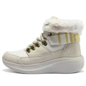 Winter Comfy Boots “Beige White”
