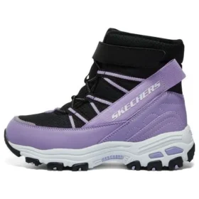 Winter Comfy Boots “Black Purple”