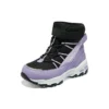 Winter Comfy Boots “Black Purple”