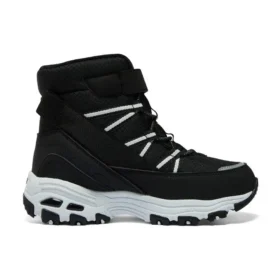 Winter Comfy Boots “Black White”
