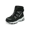 Winter Comfy Boots “Black White”