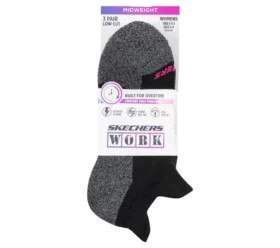 Work: Lowcut Heel Tab Socks – 3 Pack