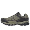 Work Relaxed Fit :Cankton ST Shoes “Olive Green Black”