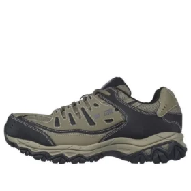 Work Relaxed Fit :Cankton ST Shoes “Olive Green Black”