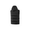 Woven Down Vest “Black”