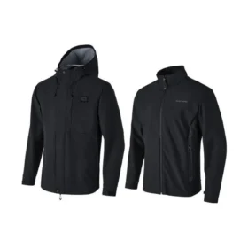 Woven Sports 3-In-1 Jacket “Black”