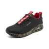 Year of the Rabbit Uno Celebrat-Airy Athletic Sneakers “Black Red”
